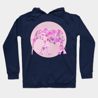 Flower Elephant Hoodie